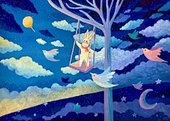 siting nyumori‖蓝色大海的童话世界 - 小红书
