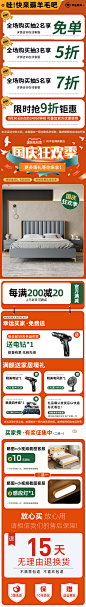 实木床现代简约家用1.8双人床主卧轻奢婚床1.5米工厂直销单人床架-tmall.com天猫