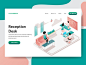 Reception Desk Illustration
