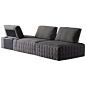 Italian Sectional Sofa Set 30, Transformable Sofa Made in Italy 1