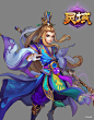 《灵域》Q版原画 - cgwall游戏原画