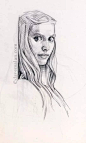 David Malan素描作品