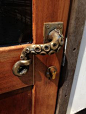 Steampunk vintage Octopus door handle by GregsHome on Etsy, $110.00