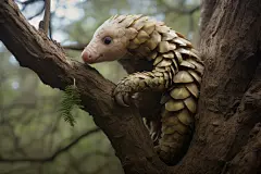 保护野生动物特化物种穿山甲