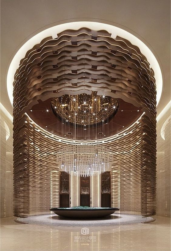 Lobby decor always n...