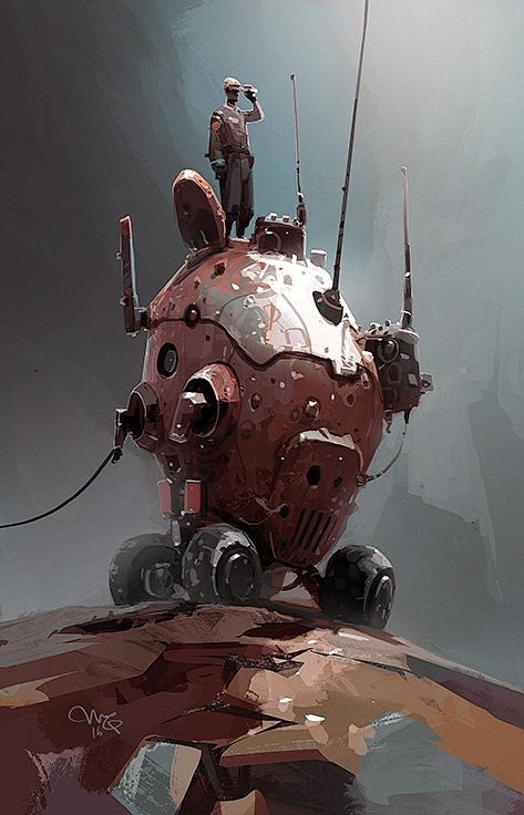 爱丁堡艺术家 Ian McQue 最近新...