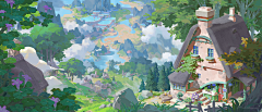 蜡残采集到场景