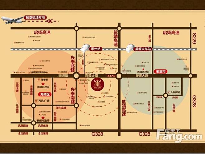 佳兆业壹号公馆小区区位图 