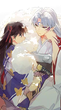 莜笭采集到犬夜叉-杀生丸