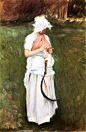 萨金特（John Singer Sargent,1856-1925）美国肖像画大师