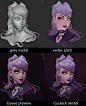 Evelyn_KDA_markoxu作品_游戏/影视/动画_CG模型网