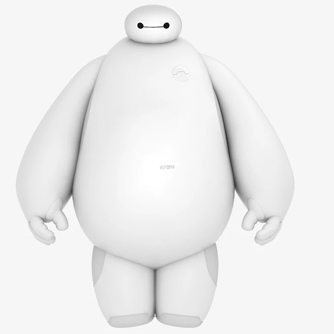 【新提醒】卡通_动画电影《超能陆战队》角色大白3D模型下载-Baymax from Big Hero 6 - CG织梦网-花瓣网