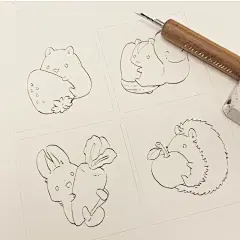 超级小可爱～
ins：mokarooru
#插画##手绘##水彩# ​​​​