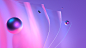 3D abstract c4d colorful Render Shading and Lighting
