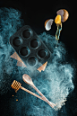 Kitchen mess and Baking transfiguration : Kitchen is the most magical place in a house. Here sugar powder becomes starry sky, coffee changes its colour from black to creamy, cloud of flour rising, cookies are mysteriously disappearing, teaspoons are falli