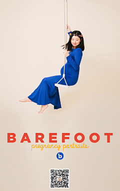 barefoot贝儿福摄影采集到PREG - 孕期照