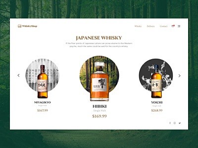 Ecommerce whisky sho...