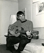 Spock playing guitar in Photography : spock playing guitar