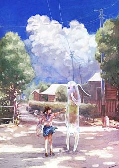 柳梢头残月挂采集到创意