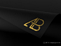 纸质标志logo标志贴图PSD模板Customizable Foil Logo Mockup #703 :  
