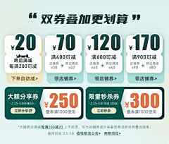 光点视觉工作室采集到【优惠券】- 排版+颜色