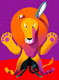 animals Character design  children children's book digital illustration favole ILLUSTRATION  illustrazione lafontaine