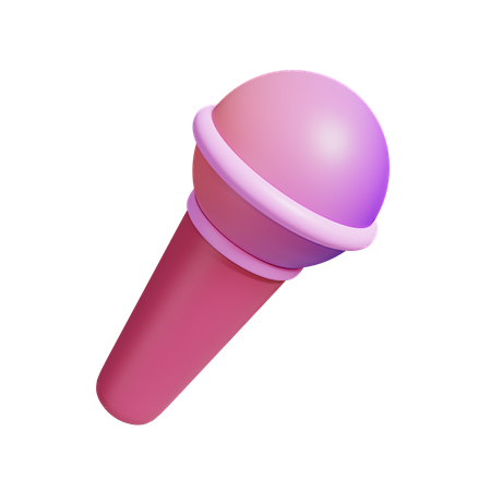 Microphone 3D Illust...