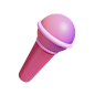 Microphone 3D Illustration