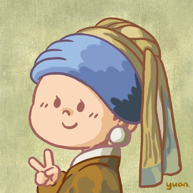 Q版名画