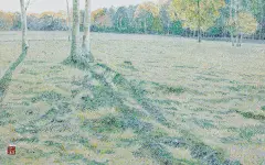 雪霽後暖陽生，偷得浮生兩日閑。空閒再讀《七聲》，宛如初識，扼腕歡喜，渾然不知時分。在寒冷的冬日，讀好故事好文字，好似大雪封山日，懷揣暖爐立於梅林，雪盛大紅嬌美，流連不禁恍如移世。暖茶盅，青香爐，煙裊如思，輕遠而去。寒樹靜鴉無聲，草木知春不久歸，欣賞這野地美树子九圖春卷，期盼立春。 ​​​​