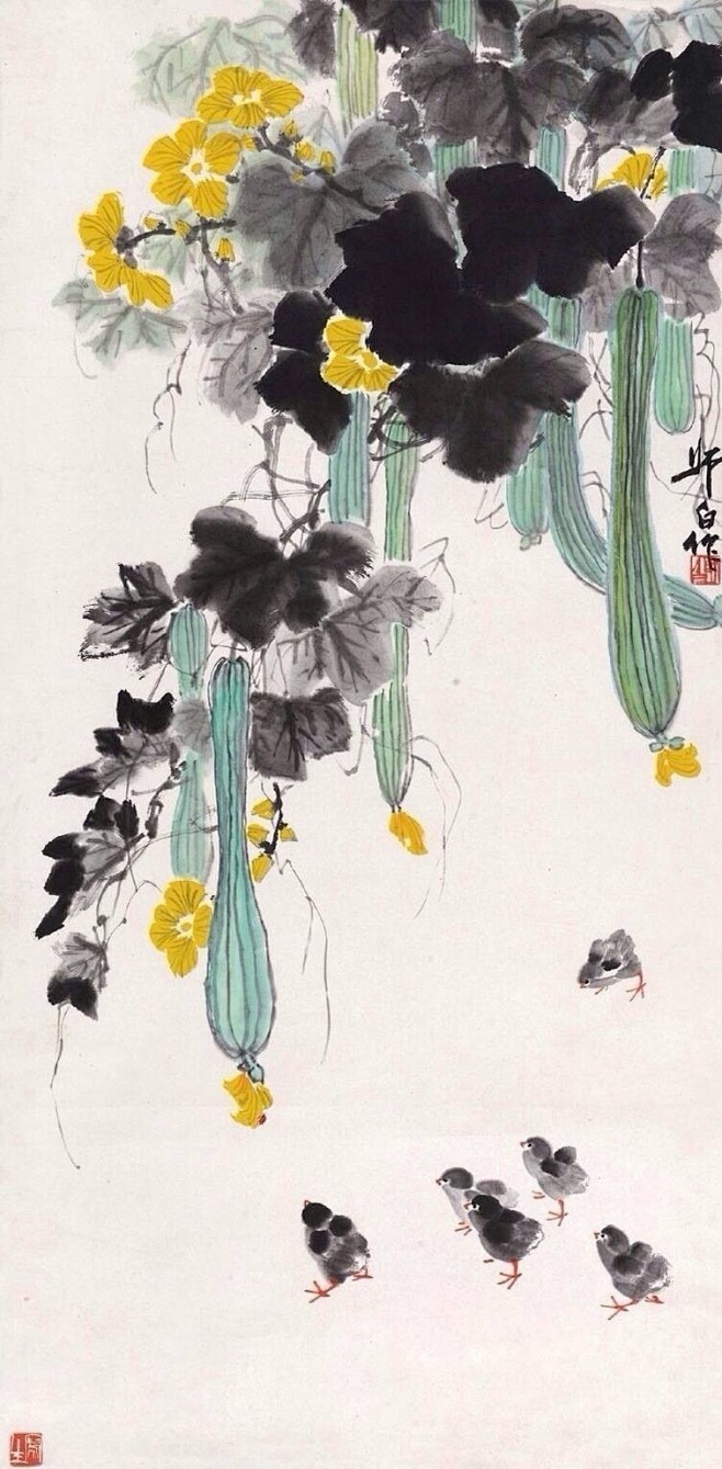 娄师白 ·《鸭趣》