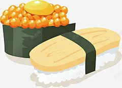 韩国紫菜包饭食物海报促销 创意素材