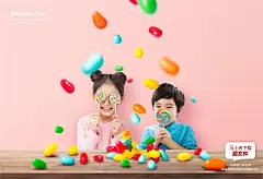 201创意摄影样片儿童节冰激凌梦幻梦想探险折纸风格海报PSD模板素-淘宝网