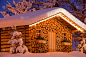 小屋,冬天,水平画幅,小木屋,牧人小屋,谷仓,木制,夜晚,雪