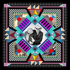 Givenchy图像设计师Simon Cook X 英国丝绸品牌Lucy Jay袋巾/手帕