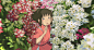 Anime 2010x1086 anime girls anime flowers Chihiro Spirted Away Studio Ghibli movies animated movies film stills