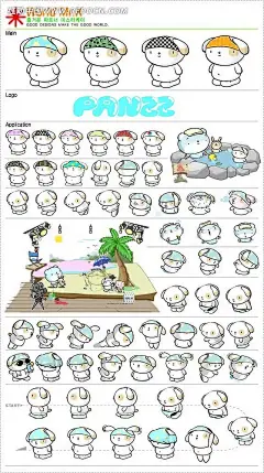 卡通小兔子不同表情笔记本封面本本|本册|本子|本子封面|笔记本|笔记本封面设计|不同表情|封面|贺卡|记事本|卡片|卡通|卡通人物|卡通人物图片|卡哇依|练习本|漫画人物|人物素材|人物图片|日记本|矢量人物|手绘|同学录|相册|小兔子|椰子树|照相机