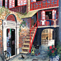 李守白_《过街楼》作品_个人作品交易平台、展示平台_雅昌工美师官网_雅昌艺术家网