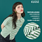 阔色条纹小个子显高短袖t恤女2021新款夏季韩版修身短款上衣预售-tmall.com天猫