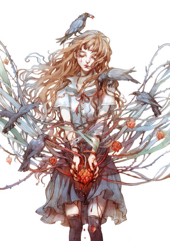 古戈力的作品插画水彩美腻来源于栞宝宝的采集欢迎大家关注w栞宝宝