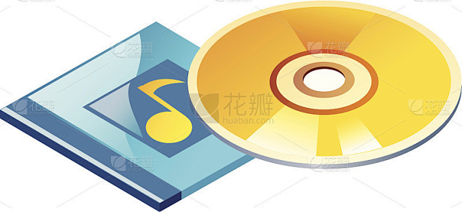 cd矢量图标