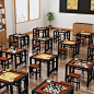 中国围棋象棋辅导班桌子培训桌国际象棋绘画桌学生美术多用课桌椅-淘宝网