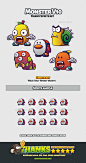 Monster V10 - Sprites Game Assets