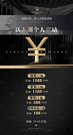 医美商学院奖品海报-源文件分享-ywjfx.cn