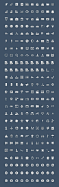 250 Vector Web Icons