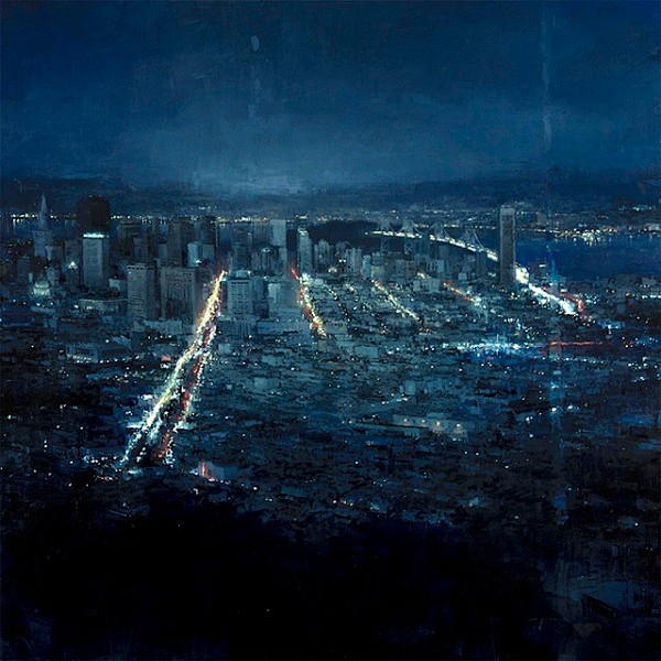 城市油画 by Jeremy Mann ...
