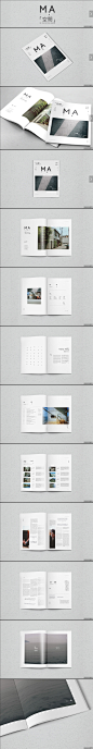 MA [空間]日本空间概念建筑杂志排版设计-新加坡Lee Marcus [13P]-平面设计