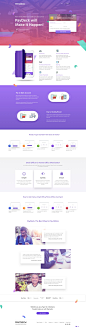 Landing page v 5.1 - - - re-pinned by templatemo