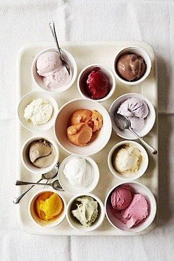 ice cream sampler fo...
