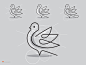 Pigeon WIP experiment sketch icon mark identity typography symbol logo